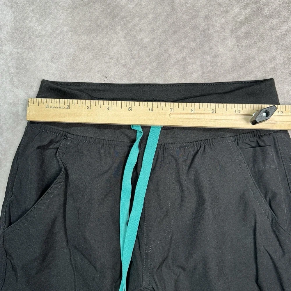 FIGS Scrub Pants Technical Collection Women's XXS/P Petite Black W23SW2007